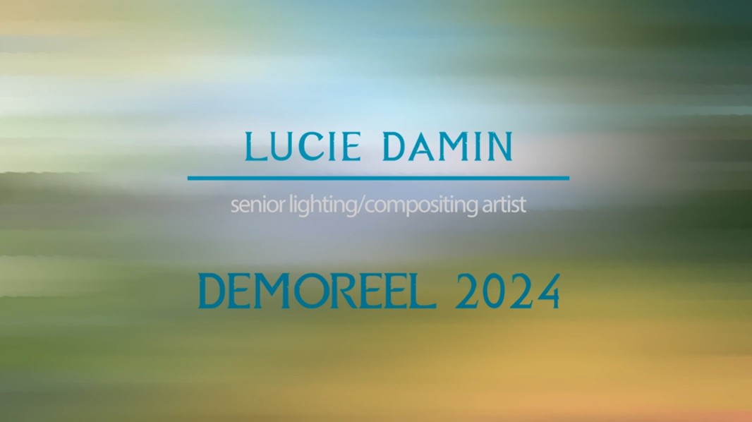 demoreel 2024 lucie damin