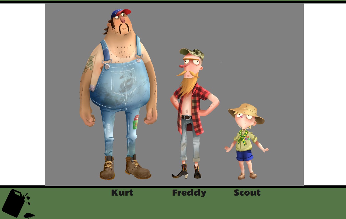 line up personnages