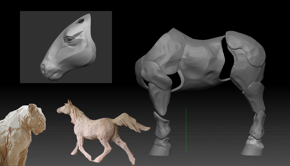 sculpt horse