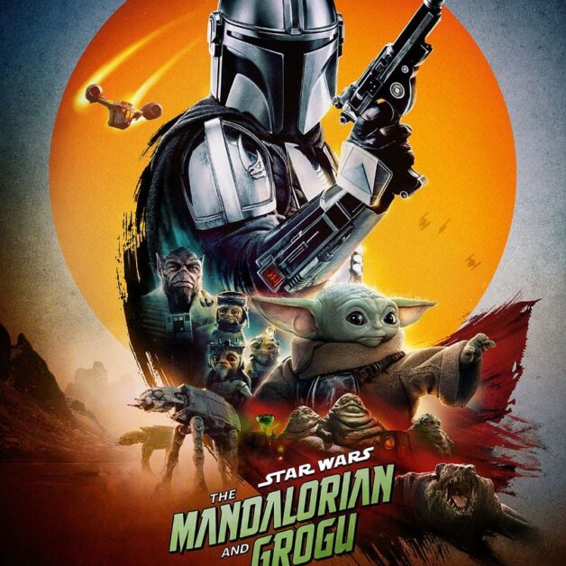 affiche the mandalorian & grogu