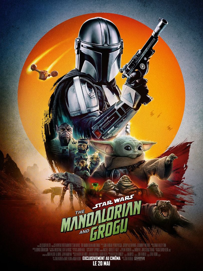 poster the mandalorian & grogu