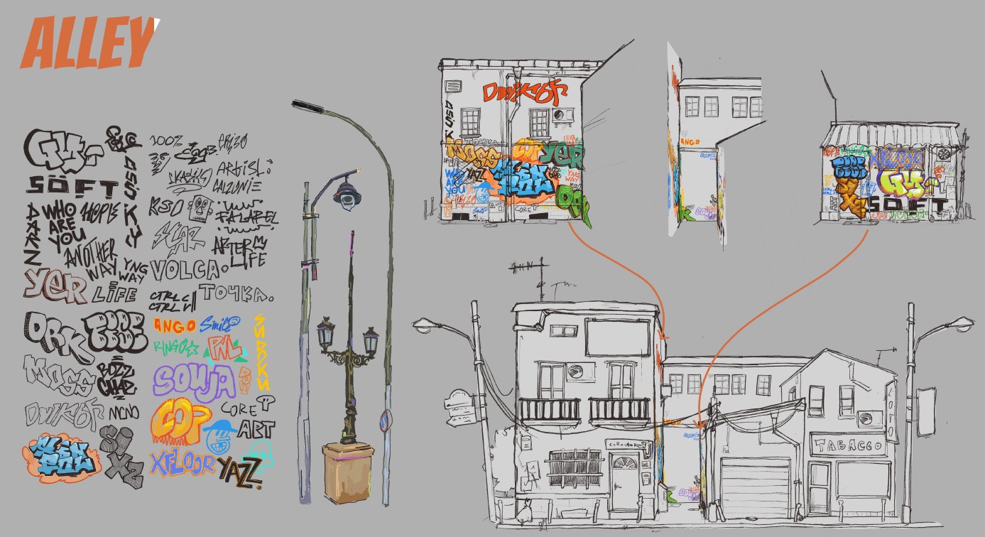 alley