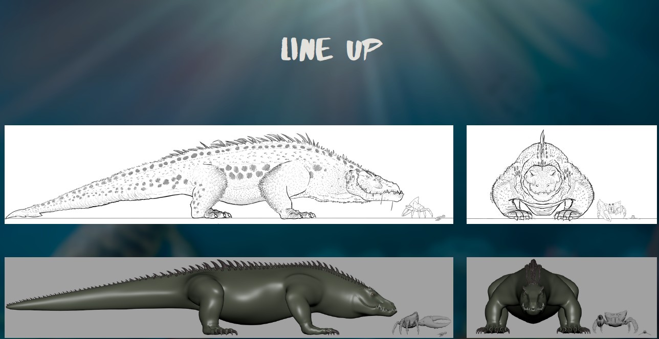 line up