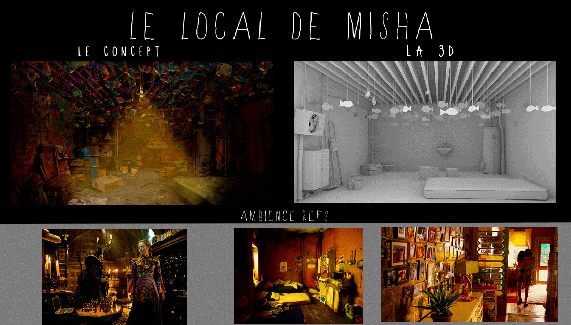 Misha's flat