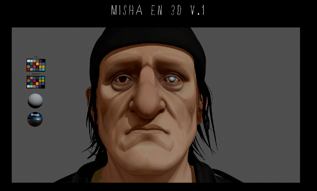 Misha in 3D