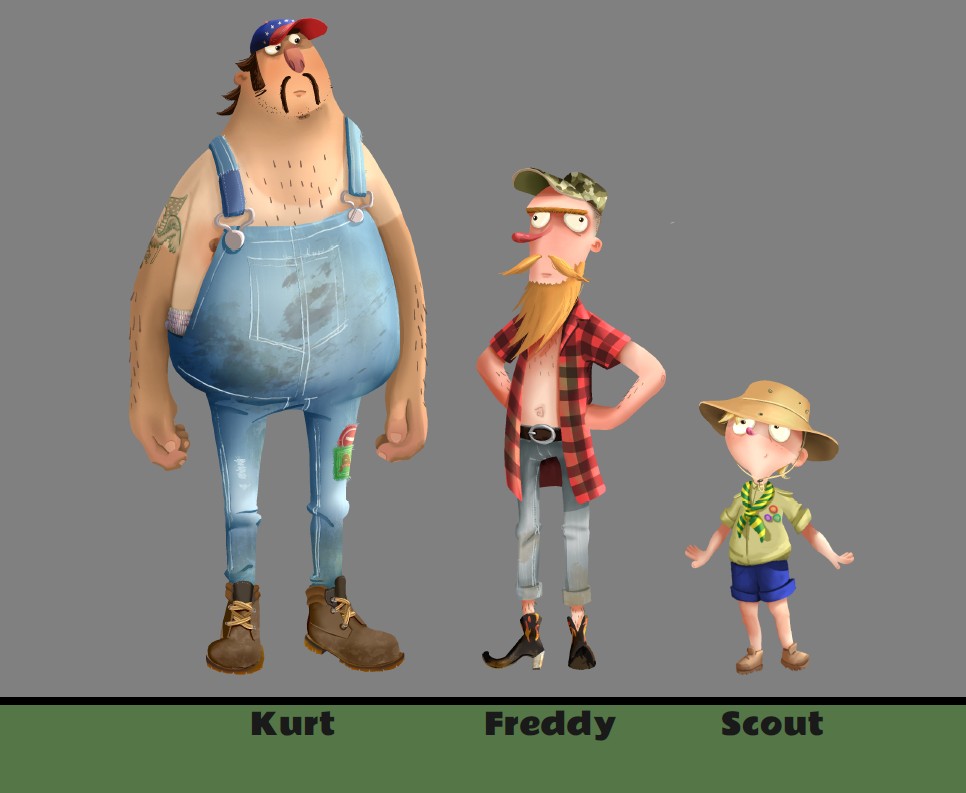 personnages rushmore