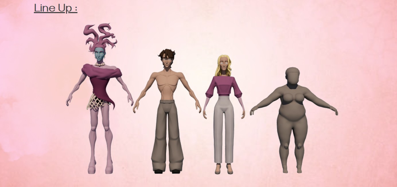 line up modeling