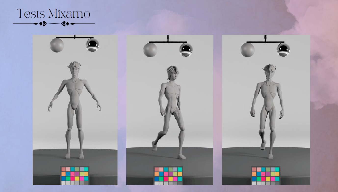 tests mixamo