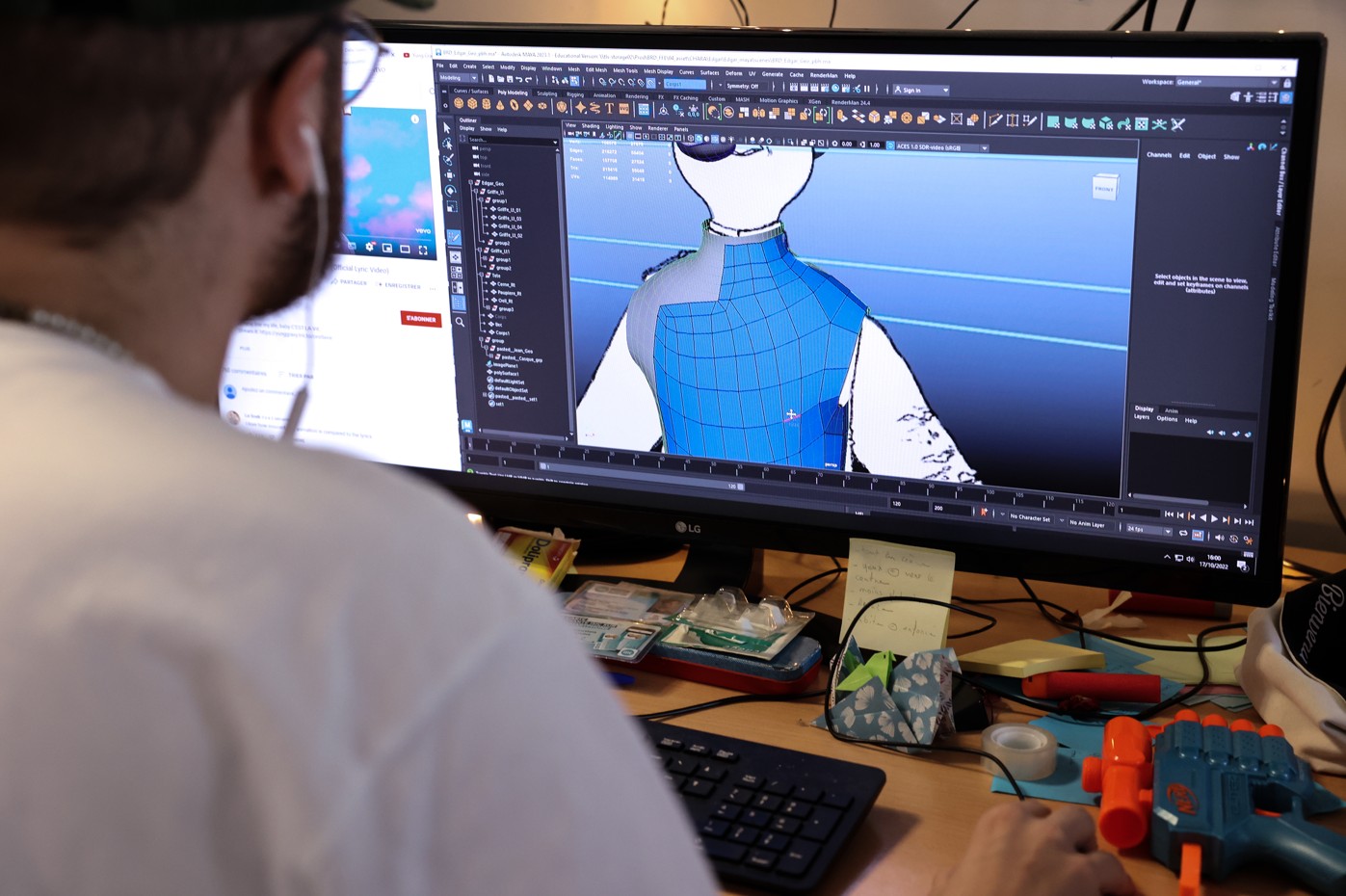 personnage pipeline animation 3d