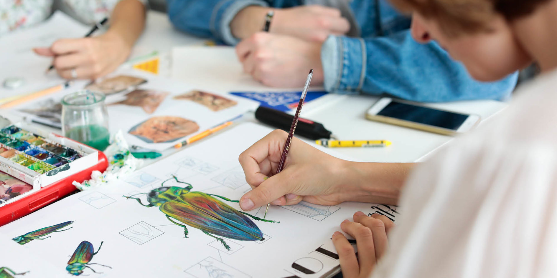 étudiantes en design graphique esma nantes