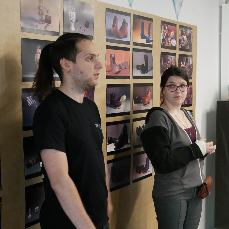 Charlotte Perroux et Yoann Lemoine en conférence