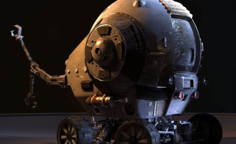 Réalisation d'un robot spatial par Loïc Lemoine pour le concours Rookie Awards 2019