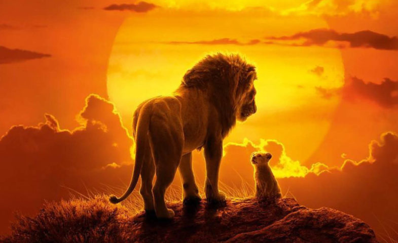 Mufasa et Simba, le roi lion 2019