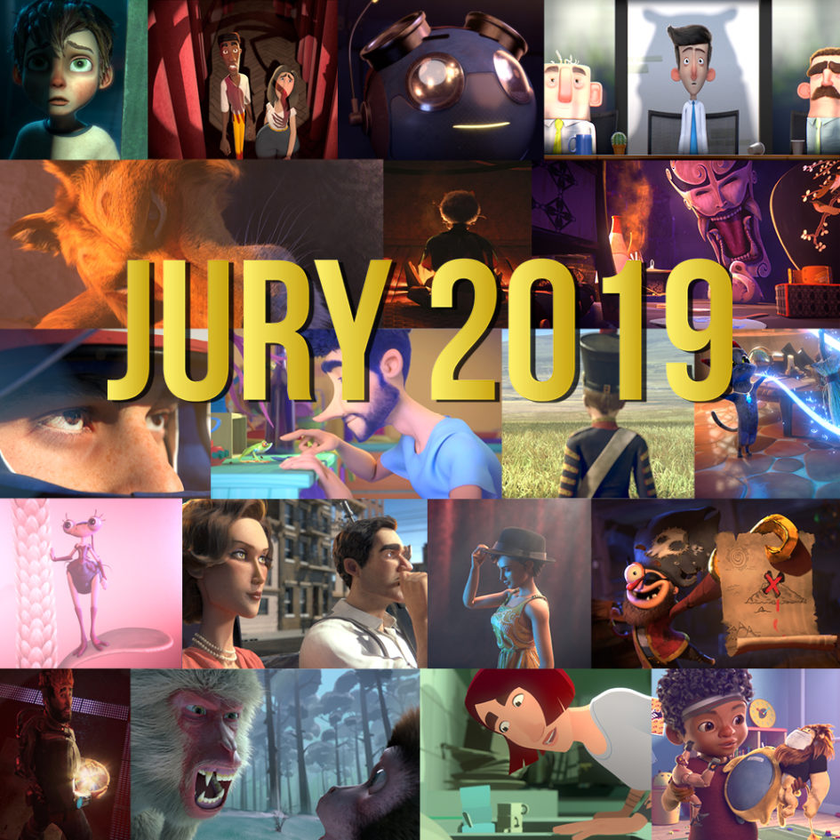 Visuel de présentation des 19 films de la promotion 2019