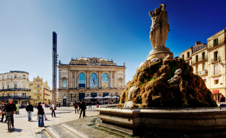 Place de la comédie Montpellier