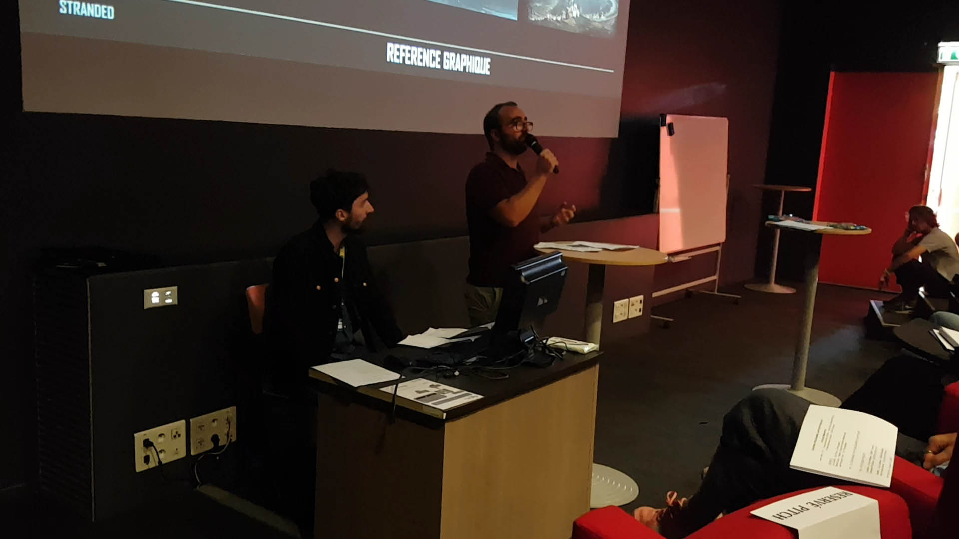 L'étudiant de l'ESMA Alex Tregouet au Cartoon Forum 2019 à Toulouse