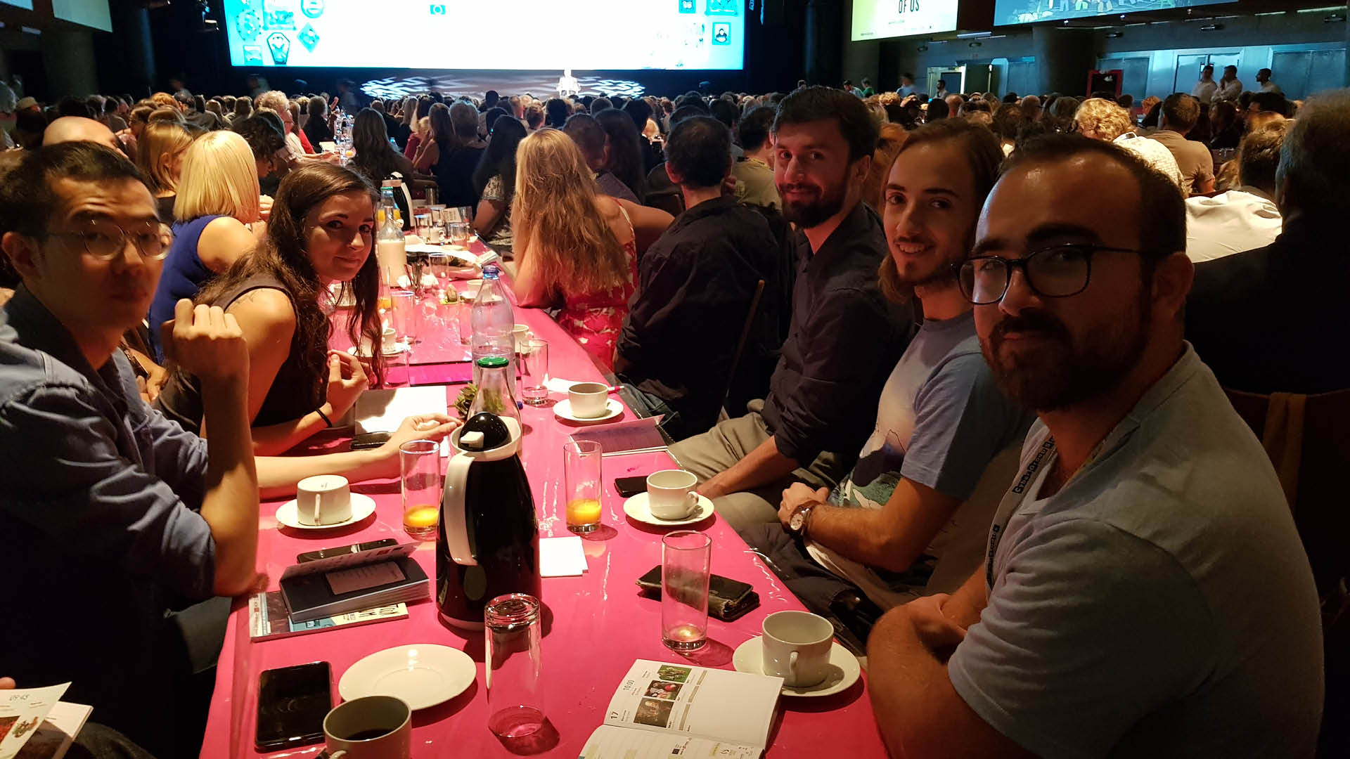 Etudiants de l'ESMA au Cartoon Forum 2019 à Toulouse