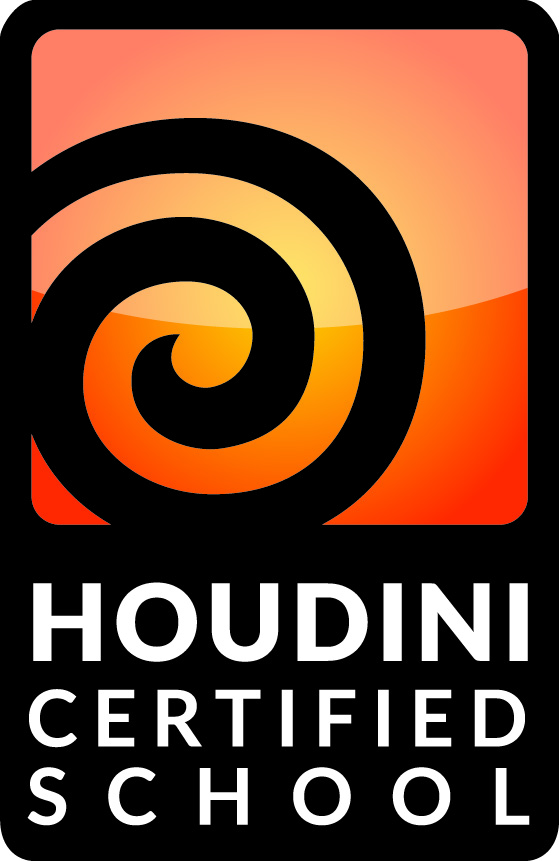 Badge certification Houdini école ESMA