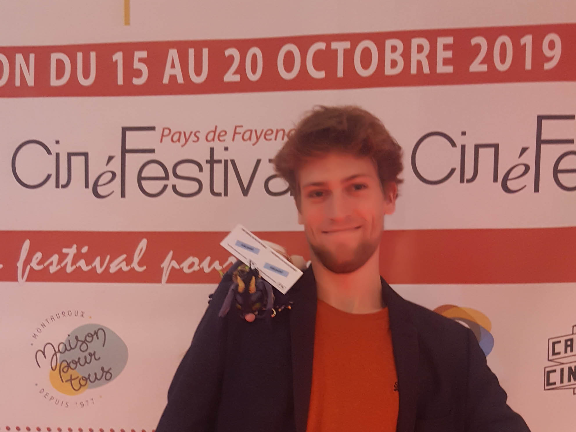 lucas boutrot au ciné festival en pays de fayence 2019