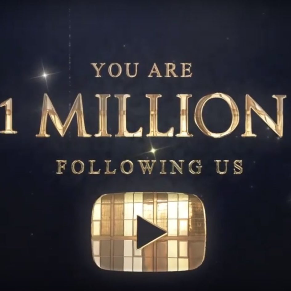 1 million youtube