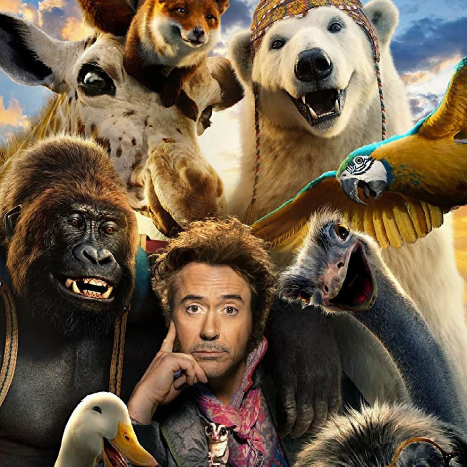 affiche le voyage du dr dolittle