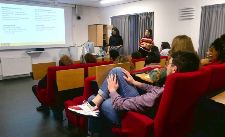 Amélie Paraiso en conférence à l'ESMA Nantes