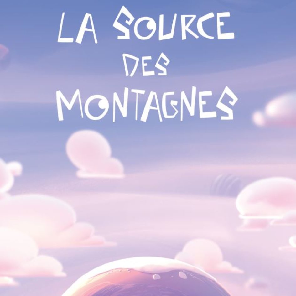 Affiche la source des montagnes