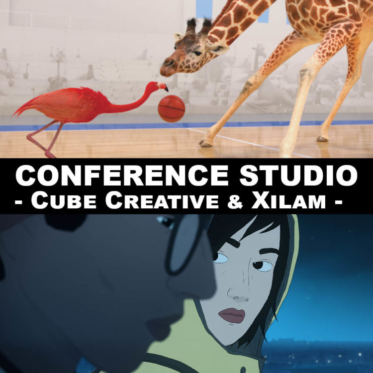 Studio conference - Cube Creative & Xilam