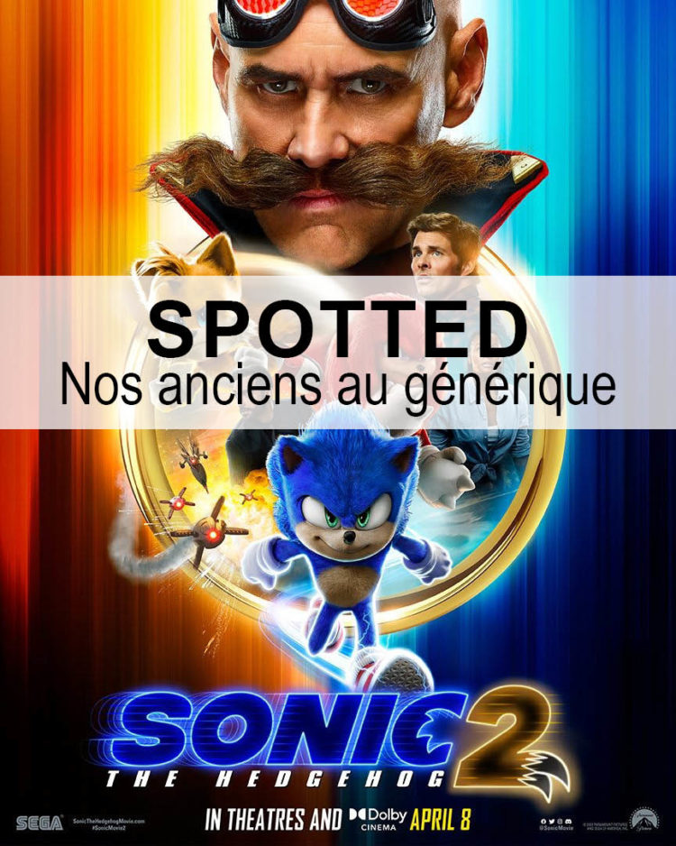 [Spotted] Nos anciens au générique de Sonic 2