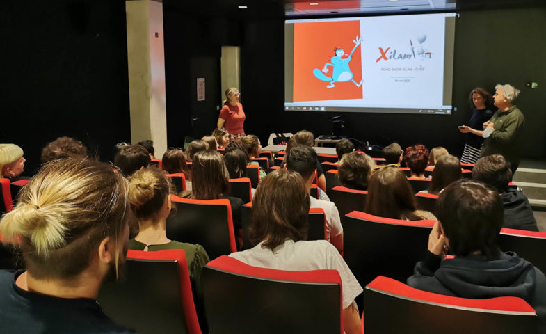 conférence des studios cube creative et xilam à l'esma montpellier