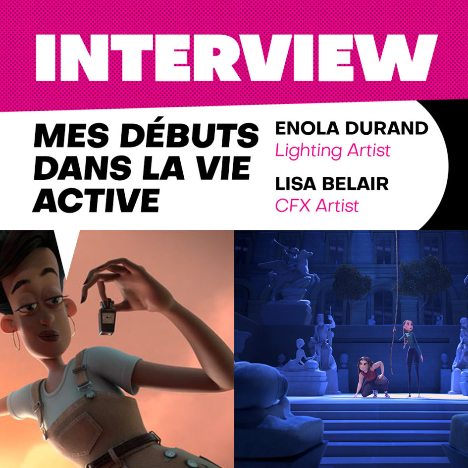 interview enola durand et lisa belair esma