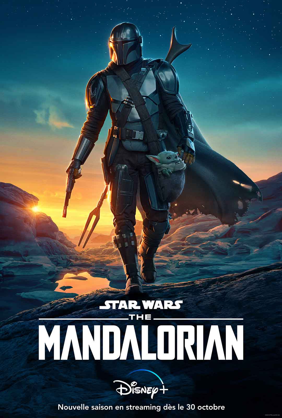 affiche the mandalorian