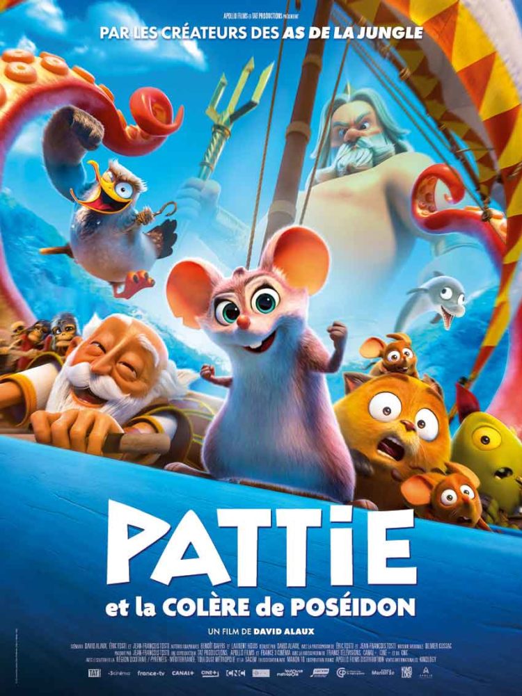 [Spotted] Nos anciens au générique du film Pattie et la colère de Poséidon