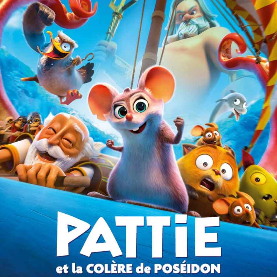 Affiche pattie et la colère de poséidon