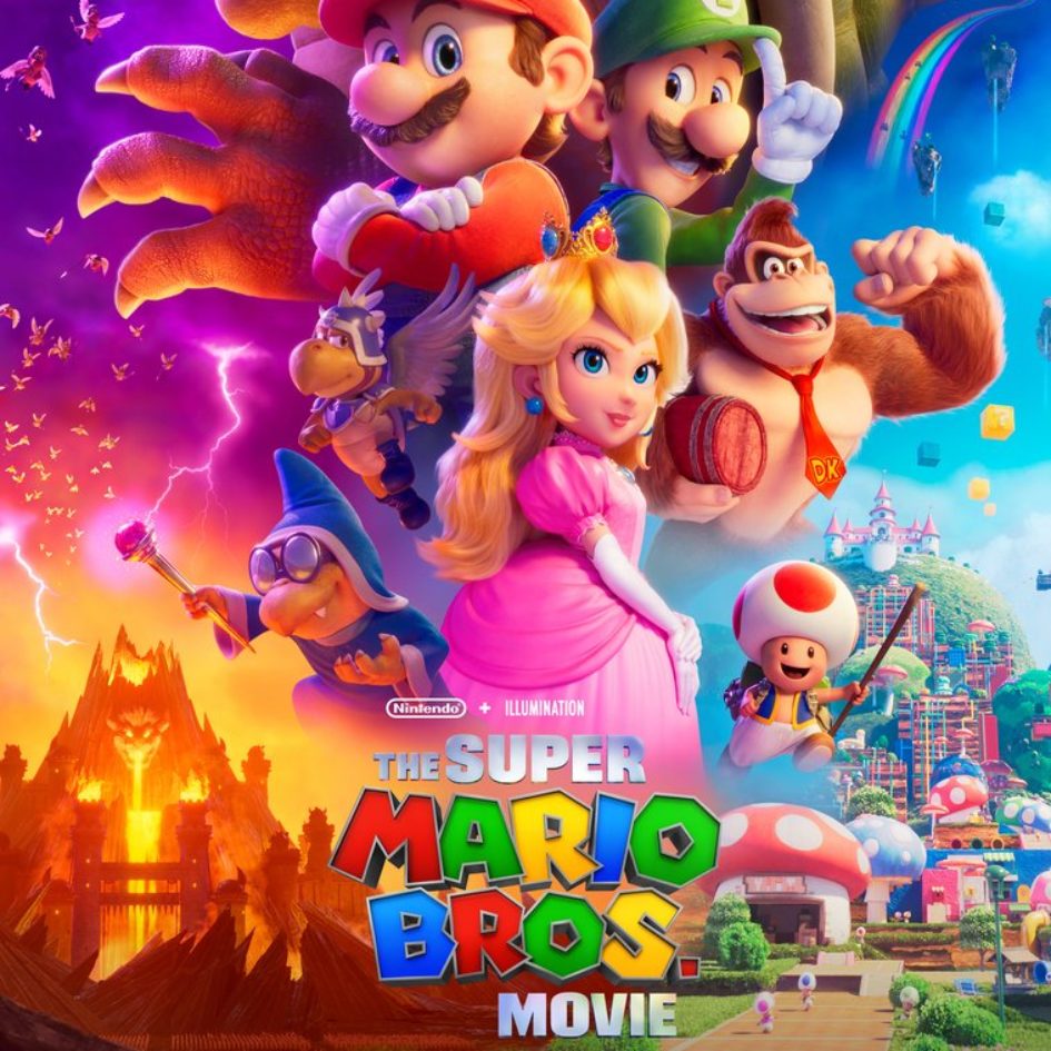 affiche film mario bros