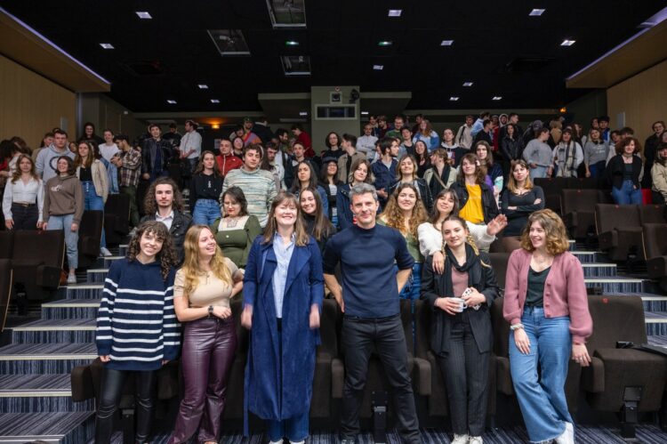 Julien Fournet, réalisateur chez TAT Prod à la rencontre de nos étudiants