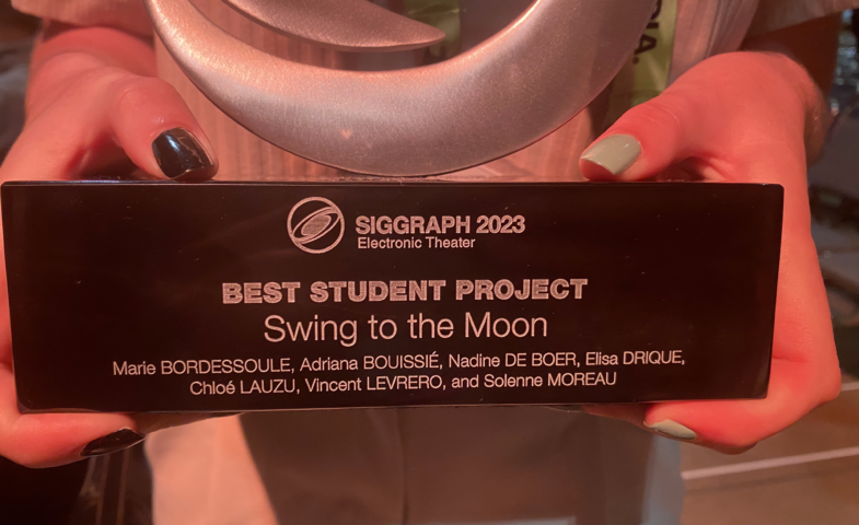 best student project siggraph swing to the moon