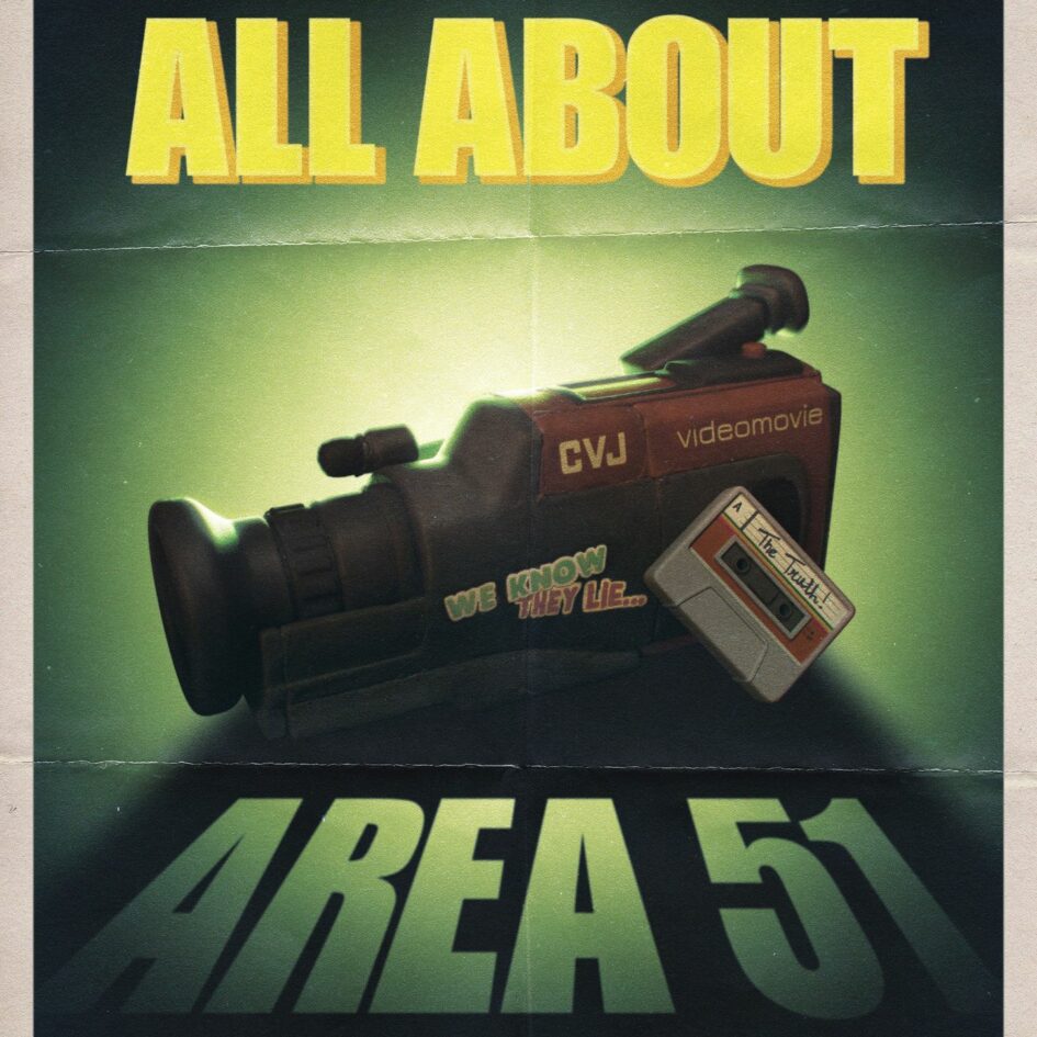 All about area 51 - affiche ESMA 2023